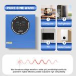 5 кВт+2.4 кВт Комплект Інвертор Anenji WiFi з низьким рівнем шуму + Акумулятор Dyness B4850, резервного живлення - Зображення 5