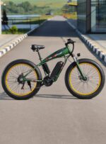Електровелосипед New Speed 1000W 48V 17Ah (Хакі) - Зображення 6